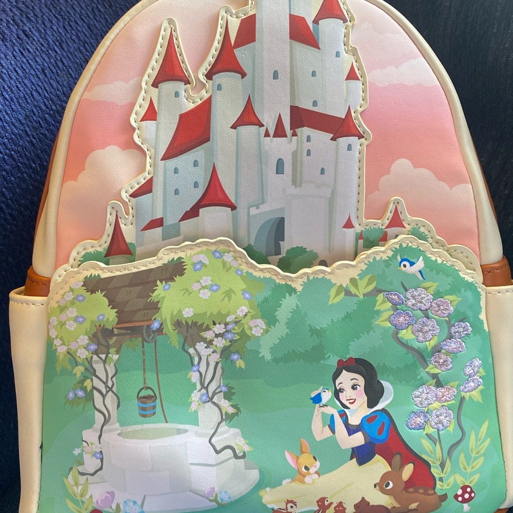 Loungefly Disney’s Snow White Castle mini backpack